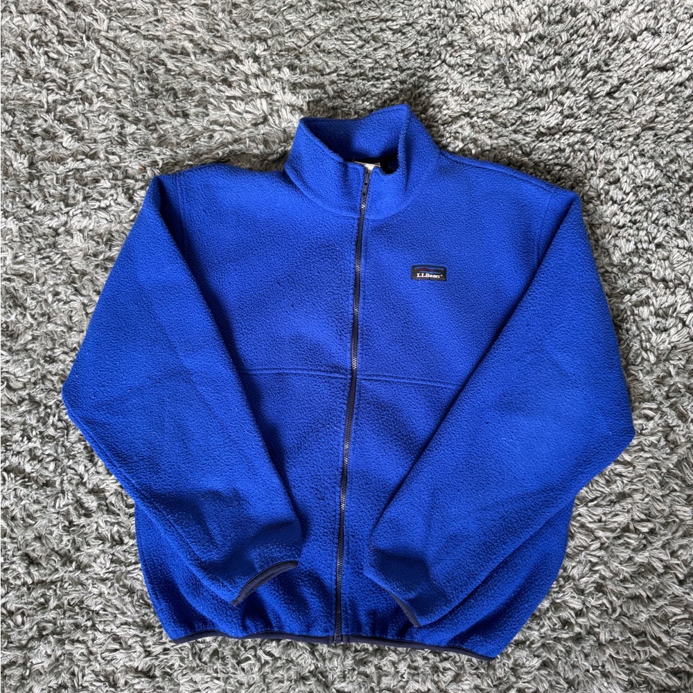 Vintage LL Bean Zip Up Fleece